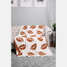 Football Game Day Reversible Throw Blanket, Football Game Day Reversible Throw Blanket colorway, flat lay