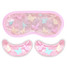 Hot & Cold Eye Mask Set Butterflies flat lay