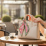 The Darling Effect Twirl & Tie Scarf in Strawberry Fields styling