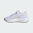 adidas Little Kids' Galaxy 8 Shoes Feather White top view