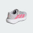 adidas Little Kids' Galaxy 8 Shoes Fuscia Pink sole view