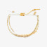 Pura Vida Ombre Knot Layered Bracelet knot closure