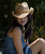 Peter Grimm Women's Runaway Straw Hat in Tan