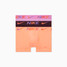 Nike Men's Dri-FIT Essential Micro Trunks 3-Pack Orange Pulse Burgundy Ash flat lay