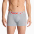 Nike Men's Dri-FIT Essential Micro Trunks 3-Pack Wolf Grey Cool Grey Anthracite front view