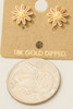 Mini Daisy Flower Stud Earrings