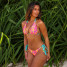 Kulani Kinis Women's Sun Pop Halter Bralette Bikini Top Sun Pop side detail