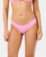 Rip Curl Women's Classic Surf Cheeky Coverage Bikini Bottoms in Fushia