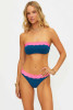 Beach Riot Women's Color Block Sybil Bikini Top in Seashell Isle