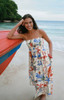 Z Supply Women's Cornelia Getaway Maxi Dress front view