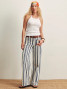 Sanctuary Women's Sprinter Rib Tank White front view