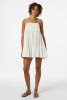O'Neill Women's O'Riginals Rilee Cover-Up Dress in white back view