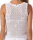 O'Neill Women's Zooey Cover-Up Tank in White front view