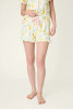 PJ Salvage Women's La Dolce Spritz Lemon Zest Sleep Shorts