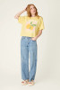 PJ Salvage Women's La Dolce Spritz Limoncello T-Shirt detail view