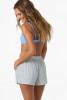 O'Neill Women's Brenda Stripe Beach Shorts in Tofu