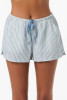 O'Neill Women's Brenda Stripe Beach Shorts in Tofu