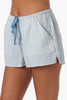O'Neill Women's Brenda Stripe Beach Shorts in Tofu