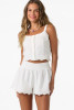 O'Neill Women's Annalee Top in White close-up