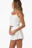 O'Neill Women's Annalee Top in White side detail