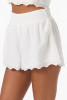 O'Neill Women's Annalee Shorts White back view