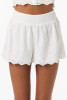 O'Neill Women's Annalee Shorts White side view