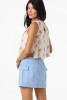 O'Neill Women's Athena Ivy Floral Top in Tofu back view