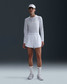 Nike Women's NikeCourt Ace Advantage Tennis Shorts white full view