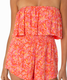 Roxy Lets Go Romper neutral colorway layering view