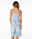 Roxy Women's Avalon Tube Top Cornflower Blue Stripe side view