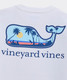Vineyard Vines Boys' Dog Frisbee Whale Pocket Tee colorway 3V015056 3 detail view
