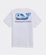 Vineyard Vines Boys' Dog Frisbee Whale Pocket Tee colorway 3V015056 3 flat lay
