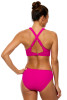 Next Women's Shoreside Retro Bikini Bottom Raspberry front view