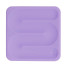 Speks Slabs Silicone Sensory Square Sticker in Path Purple