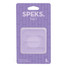 Speks Slabs Silicone Sensory Square Sticker in Path Purple