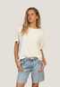 Dylan Women's Relaxed Crew Tee in White