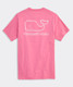 Vineyard Vines Men's Two-Tone Vintage Whale Pocket Tee - Bahama Breeze