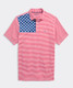 Vineyard Vines Men's Performance American Flag Sankaty Polo