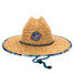 Chubbies Men's Straw Lifeguard Hat Swamp & Circumstance front view