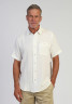 True Grit Taylor Doublecloth Cotton Shirt White Front