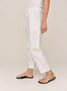 Bella Dahl Soft Barrel Front Zip Pants white side view