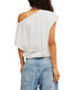 Free People Peggy Tee Clean Ivory back view