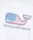 Vineyard Vines Women's Flag Whale Tee