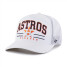 '47 Brand Houston Astros Brrr Roscoe Mesh Snapback Astros White front view