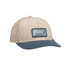 Poncho Outdoors Coastal Plains Trucker Hat white blue front