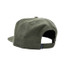Poncho Outdoors Moss Corduroy Snapback Hat Moss back