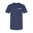 Poncho Outdoors Strata Tee Navy Back