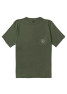 Vissla Craftsman Organic Pocket Tee Surplus Front front view