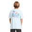 Billabong Men's Lounge Premium Tee Coastal Blue back view