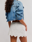 Free People Women's Eyes On You Skort High Risk Red front view